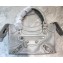 Balenciaga Classic Mini City Bag Pale Gray/Metallic Silver