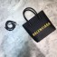Balenciaga Ville Tote XXS Handle Bag Black/Yellow