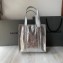 Balenciaga Bazar Shopper XS Shopping Tote Bag Silver