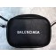Balenciaga Calfskin Everyday Camera XS Bag Black
