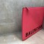 Balenciaga Ville Pouch Clutch Large Bag Fuchsia