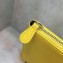 Balenciaga Ville Pouch Clutch Large Bag Yellow