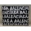 Balenciaga Classic Pouch Clutch Bag All Over Logo Black