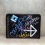 Balenciaga Bazar Pouch Clutch Bag Graffiti Black/Multicolor
