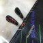 Balenciaga Bazar Pouch Clutch Bag All Over Multicolor Logo