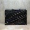 Balenciaga Bazar Pouch Clutch Bag All Over Multicolor Logo