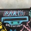 Balenciaga Classic City Pouch Clutch Bag Graffiti Black/Multicolor