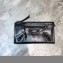 Balenciaga Classic City Pouch Clutch Bag with Strap Black