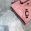 Balenciaga Classic City Pouch Clutch Bag with Strap Pink