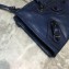 Balenciaga Classic City Pouch Clutch Bag with Strap Blue
