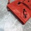 Balenciaga Classic City Pouch Clutch Bag with Strap Red