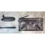 Balenciaga Classic City Pouch Clutch Bag with Strap Gray