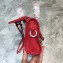 Balenciaga Classic City Nano Bag in Goatskin Red/Silver