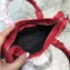 Balenciaga Classic City Nano Bag in Goatskin Red/Silver