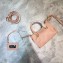 Balenciaga Classic City Nano Bag in Goatskin Nude Pink/Gold