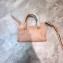 Balenciaga Classic City Nano Bag in Goatskin Nude Pink/Gold