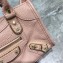 Balenciaga Classic City Nano Bag in Goatskin Nude Pink/Gold