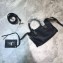 Balenciaga Classic City Nano Bag in Goatskin Dark Blue/Gold