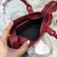 Balenciaga Classic City Nano Bag in Goatskin Dark Red/Silver