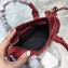 Balenciaga Classic City Nano Bag in Goatskin Dark Red/Gold