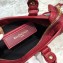 Balenciaga Classic City Nano Bag in Goatskin Dark Red/Gold