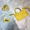 Balenciaga Classic City Nano Bag in Goatskin Yellow/Gold