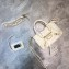 Balenciaga Classic City Nano Bag in Goatskin White/Gold