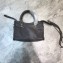 Balenciaga Classic City Nano Bag in Goatskin Dark Gray/Gold