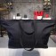 Balenciaga Canvas Shopping Tote Travel Bag Black
