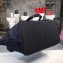 Balenciaga Canvas Shopping Tote Travel Bag Black