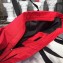 Balenciaga Canvas Shopping Tote Travel Bag Red