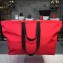 Balenciaga Canvas Shopping Tote Travel Bag Red