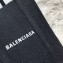 Balenciaga Everyday Shopping Tote XS Bag Glitter Black