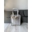 Balenciaga Bazar Shopper XXS Shopping Tote Bag Silver