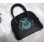 Balenciaga Ville Top Handle XXS Bag You Are The World Black