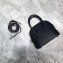 Balenciaga Ville Top Handle XXS Bag You Are The World Black