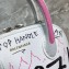 Balenciaga Ville Top Handle XXS Bag Graffiti White/Pink