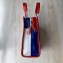 Balenciaga Bazar Shopper XS Shopping Tote Bag Red/Blue/White