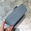Balenciaga Grained Calfskin Ville Camera XS Bag Gray