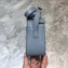 Balenciaga Grained Calfskin Ville Camera XS Bag Gray