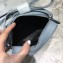 Balenciaga Grained Calfskin Ville Camera XS Bag Gray