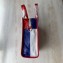 Balenciaga Bazar Shopper XS Shopping Tote Bag Red/Blue/White