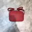 Balenciaga Grained Calfskin Ville Camera XS Bag Red