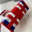 Balenciaga Bazar Shopper XS Shopping Tote Bag Red/Blue/White
