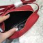 Balenciaga Grained Calfskin Ville Camera XS Bag Red