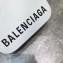 Balenciaga Grained Calfskin Ville Camera XS Bag White