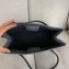 Balenciaga Grained Calfskin Horizontal Shopping Tote Bag Gray