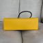 Balenciaga Grained Calfskin Horizontal Shopping Tote Bag Yellow