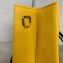 Balenciaga Grained Calfskin Horizontal Shopping Tote Bag Yellow