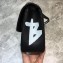 Balenciaga Graffiti BB Round M Bag Black/White